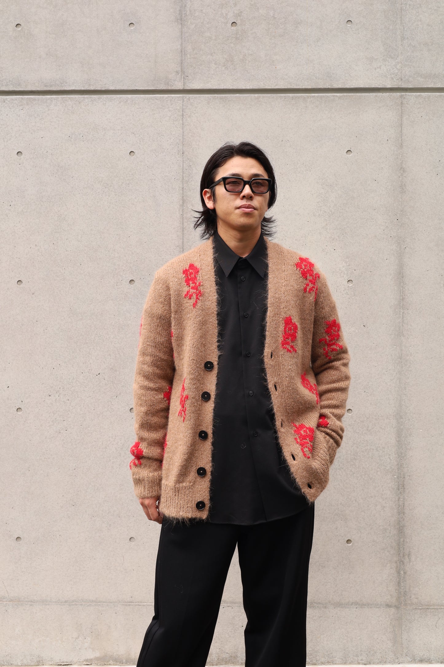 JIL SANDER   LS VN CARDIGAN