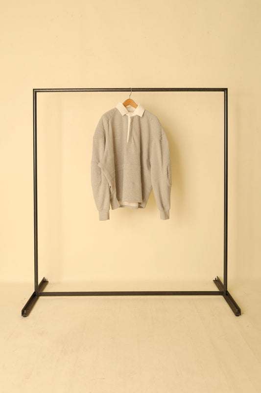 HED MAYNER EMBROIDERED POLO SWEATSHIRT