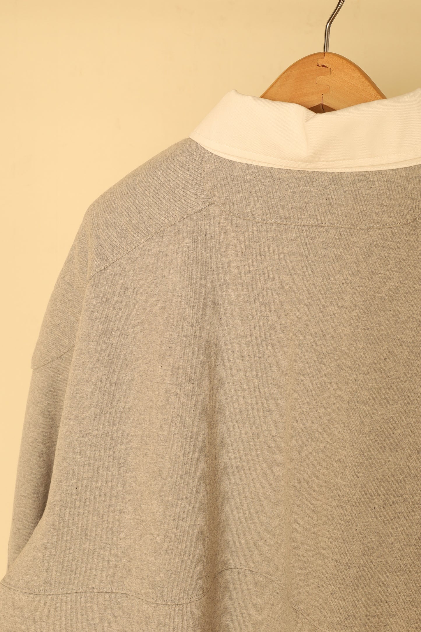 HED MAYNER EMBROIDERED POLO SWEATSHIRT