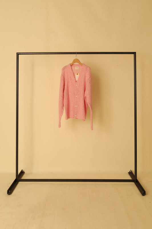 jonnlynx MOHAIR SUKASHI KNIT CARDIGAN