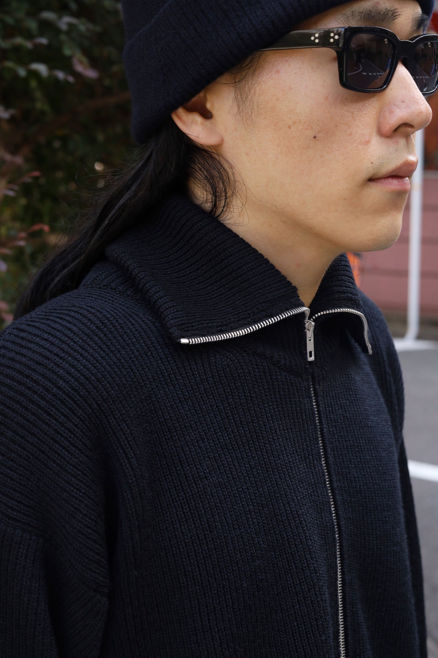 LEMAIRE HALF ZIP SWEATER