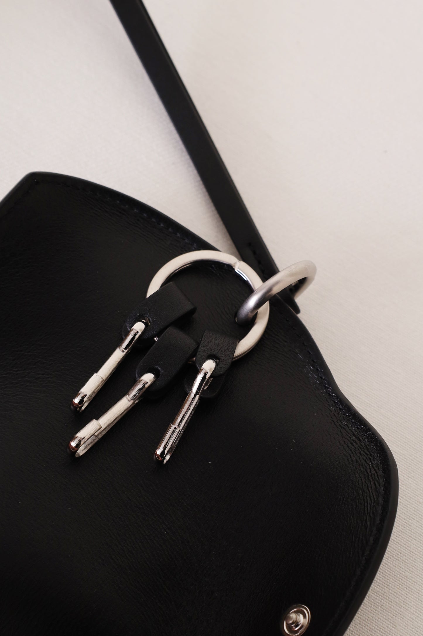 JIL SANDER CANNOLO MULTIPLE KEYRING