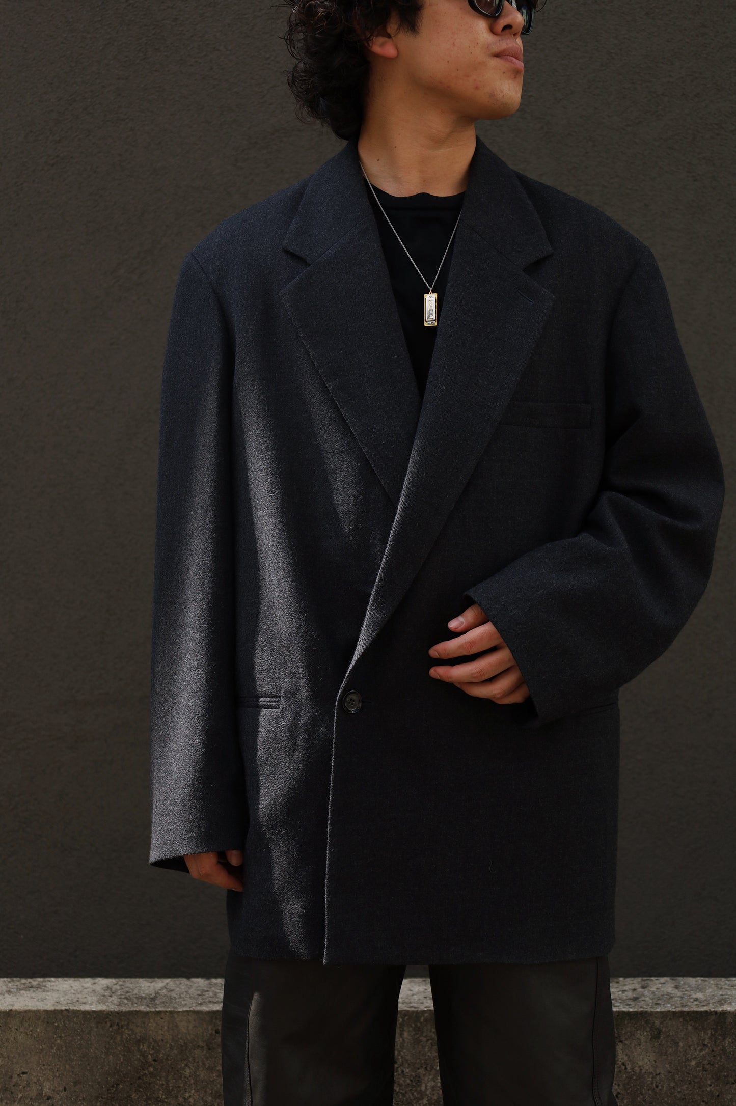 LEMAIRE SHORT MAXI DB COAT