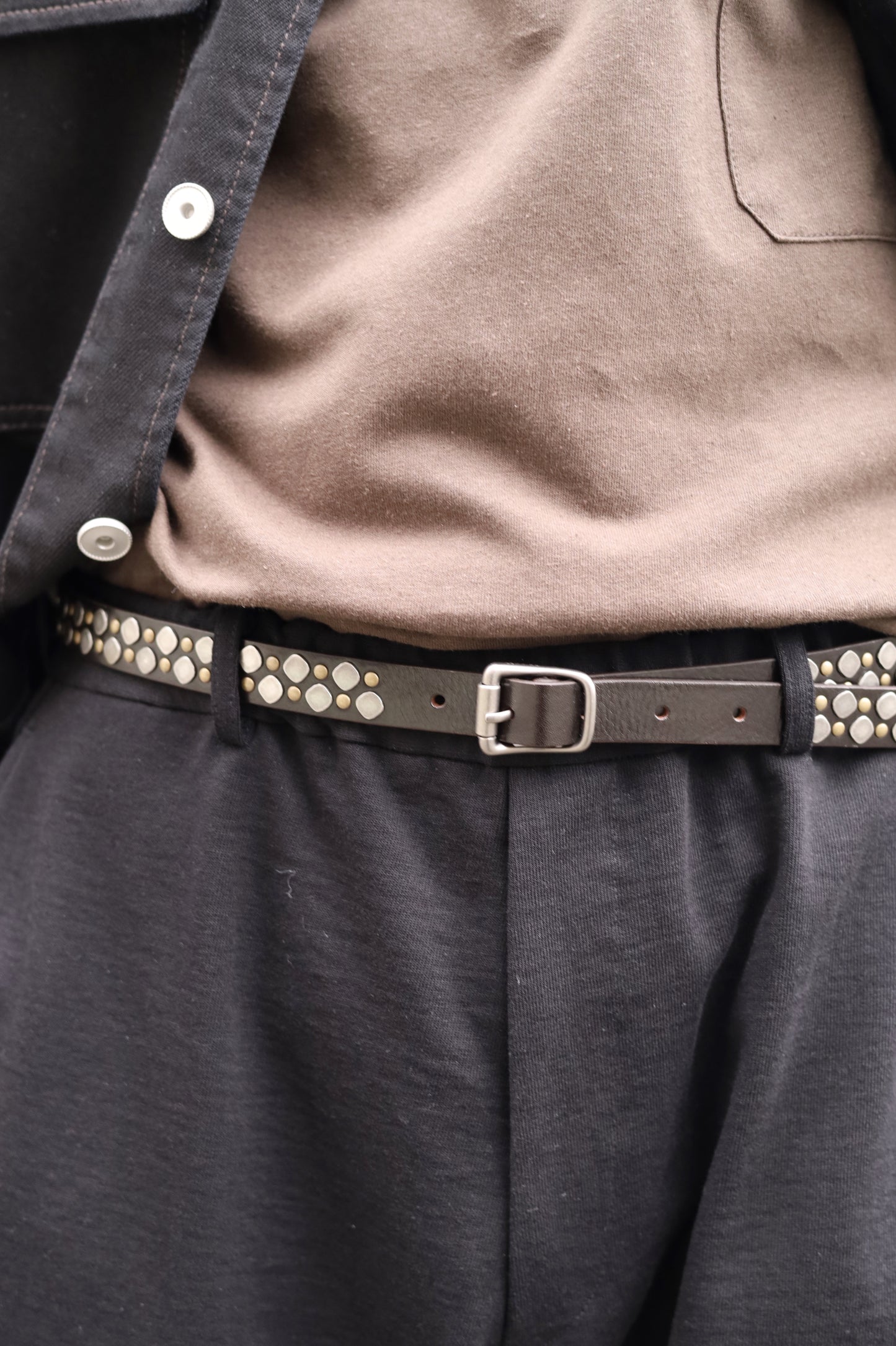 LEMAIRE RIO STUDS BELT 20
